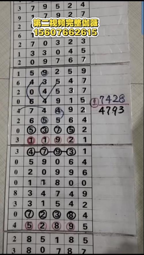 排列五基本走势图综合版带连线