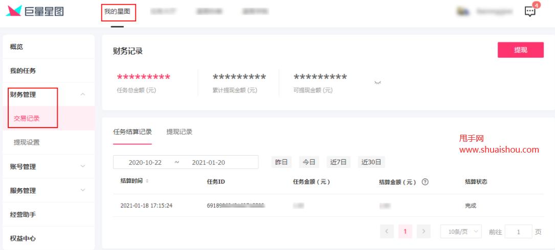抖音巨量星图