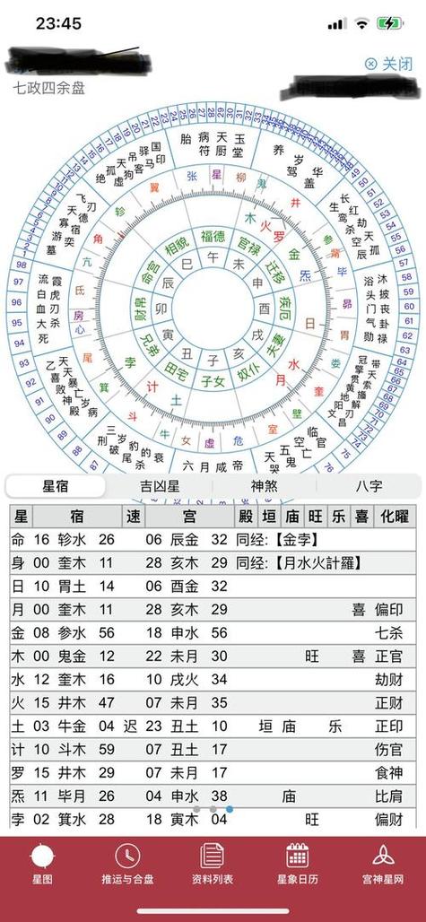 命盘怎么看图标