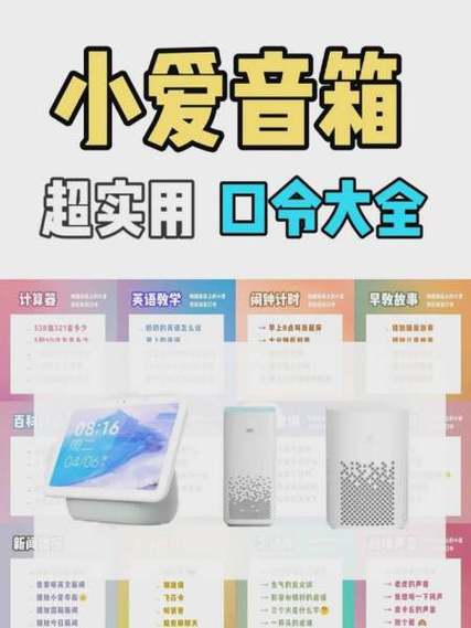 小爱音箱功能详细列表图标