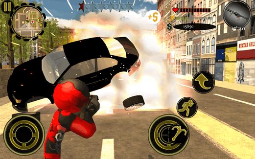 绳索飞天英雄无限金币版