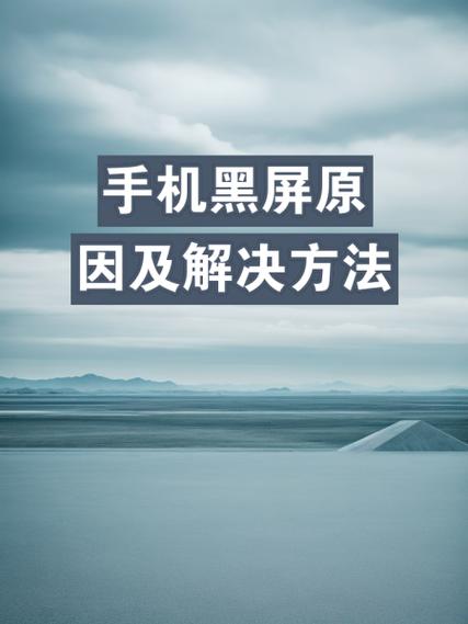 苹果13经常黑屏是什么原因图标