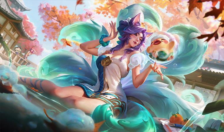无英雄不联盟阿狸洗澡
