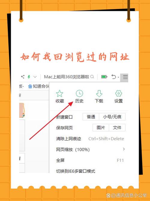 恢复网址历史记录