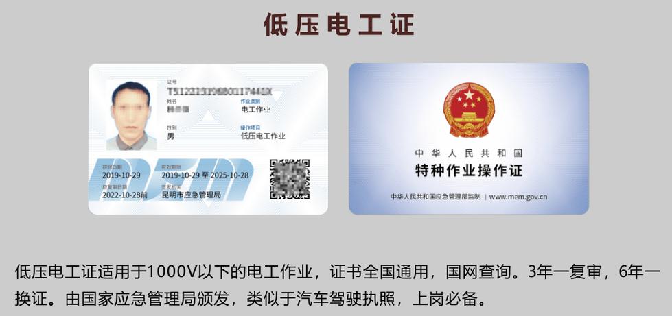 电工证过期了还能复审吗图标
