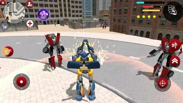 变形机器人英雄破解版无限钻石和金