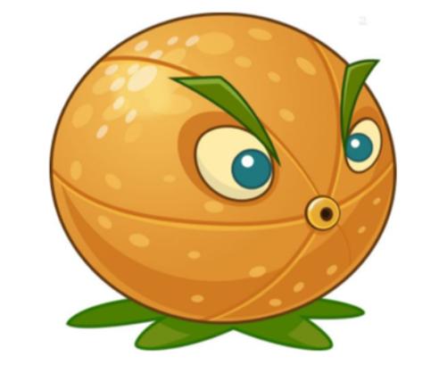 植物大战僵尸橙色植物