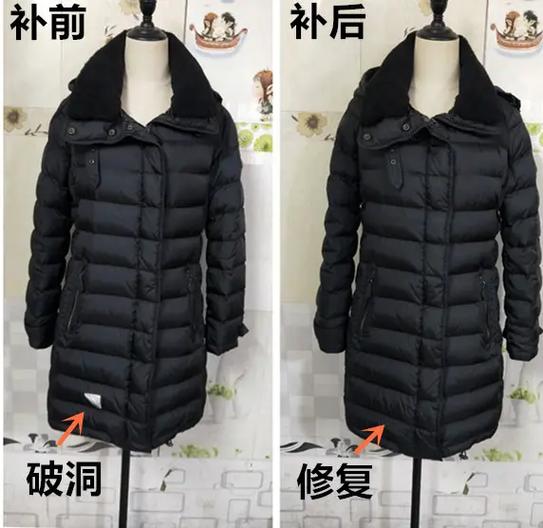 羽绒服坏了一个口子怎么修补图标