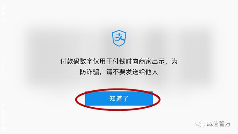 支付宝付款码被盗刷