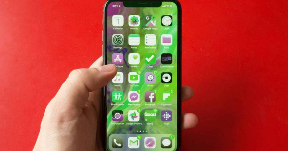 iphonex不断闪绿光屏幕图标