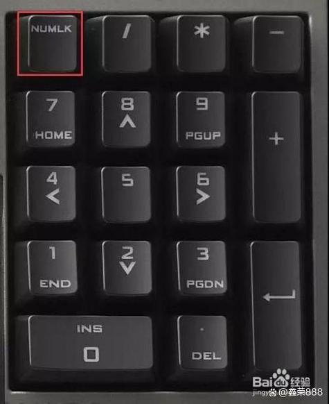 小键盘的开关在哪里图标