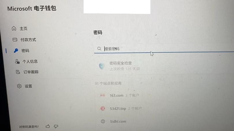 浏览器保存账号密码