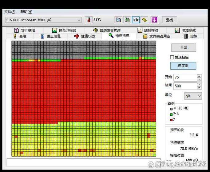 移动硬盘0扇区损坏图标