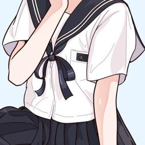 动漫jk女生头像