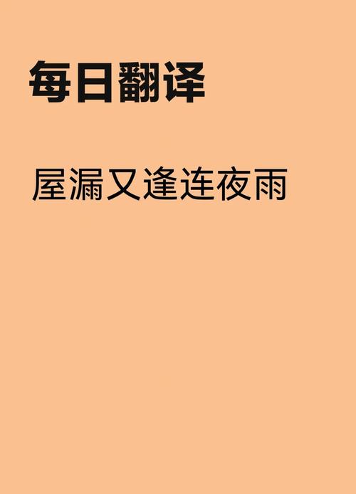 重工大明小说漏屋连夜雨
