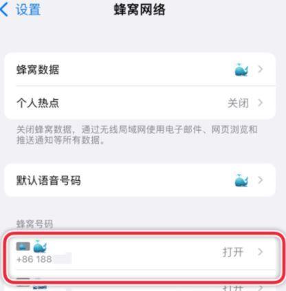 iphone如何删除副号图标