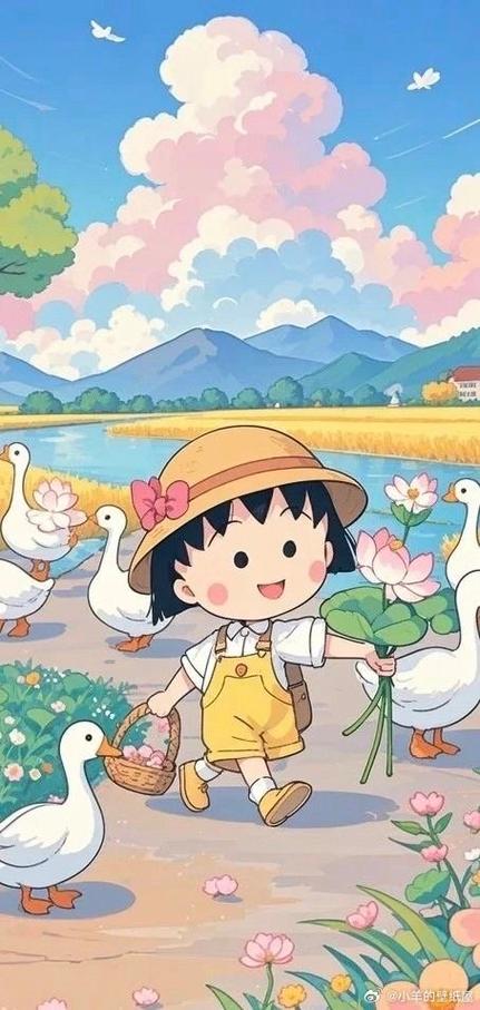 樱桃小丸子聊天壁纸