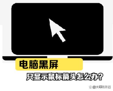 屏幕黑屏只有鼠标箭头