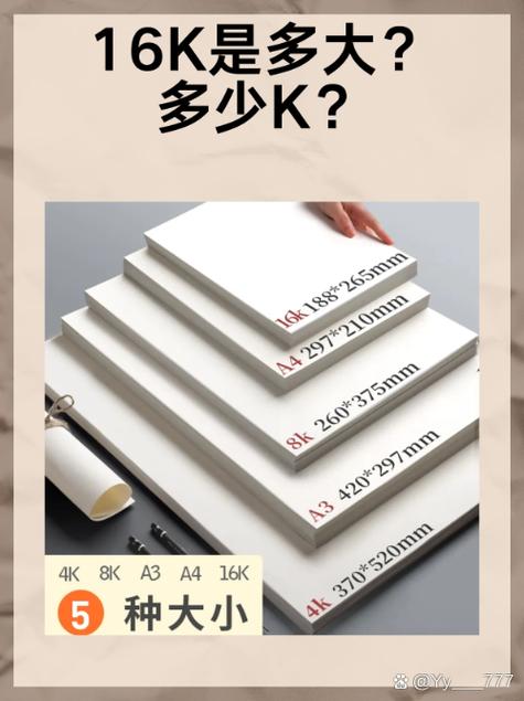 16k和32k纸是多大尺寸图标
