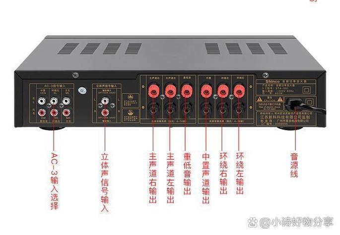 功放机结构图解