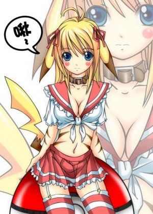 皮卡丘娘化图片