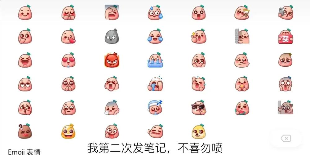 小红书表情包有哪些意思图标
