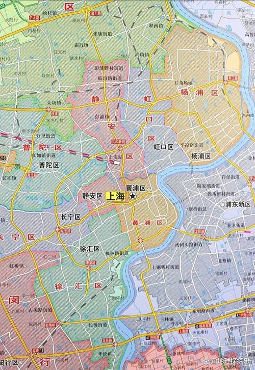 上海黄浦区地图全图