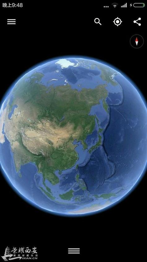 谷歌地球和谷歌地图
