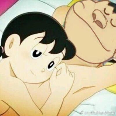 胖虎和静香图标
