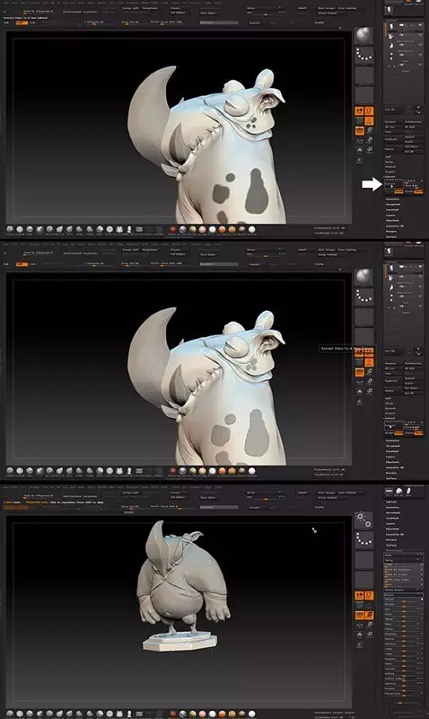 zbrush转犀牛