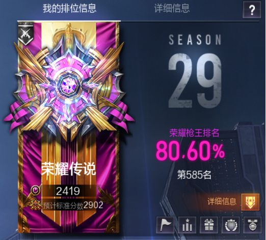 cf枪王排位禁赛查询