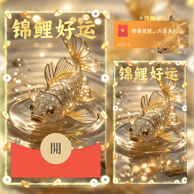 【锦鲤红包】