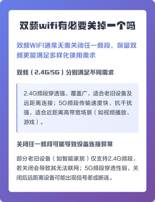 双频wifi有必要关掉一个吗