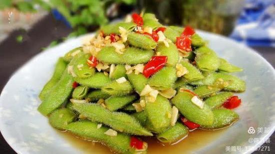 毛豆吃起来脆脆 熟了吗