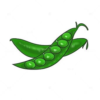 绿色豌豆符号