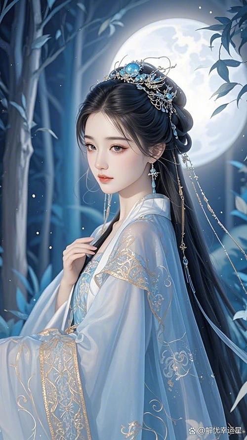 古风头像女真人仙气