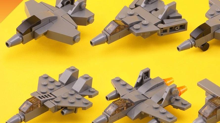乐高飞机拼装图纸 初级