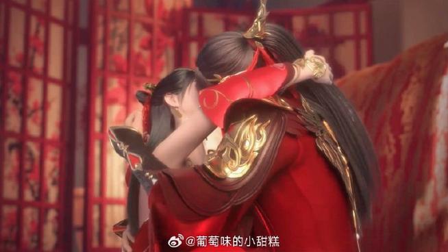 动漫男主女主亲热的国漫