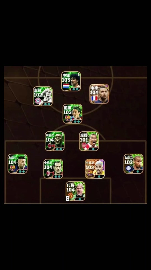 pes6最强阵容图标