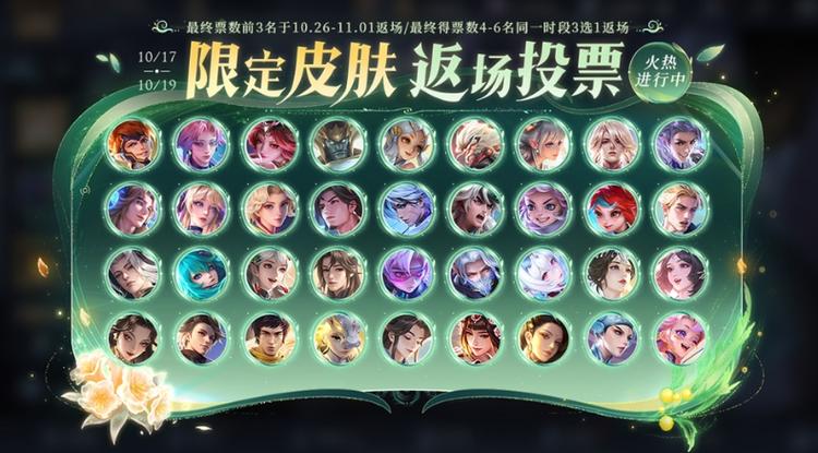 2026返场皮肤一览表5月