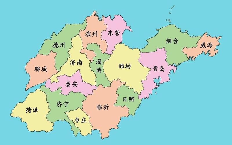 山东省高清地图可放大
