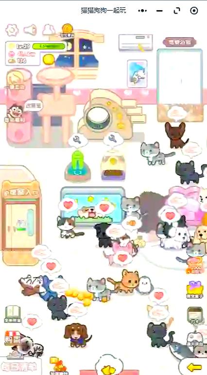 微信小游戏《萌喵消消消》界面为啥图标