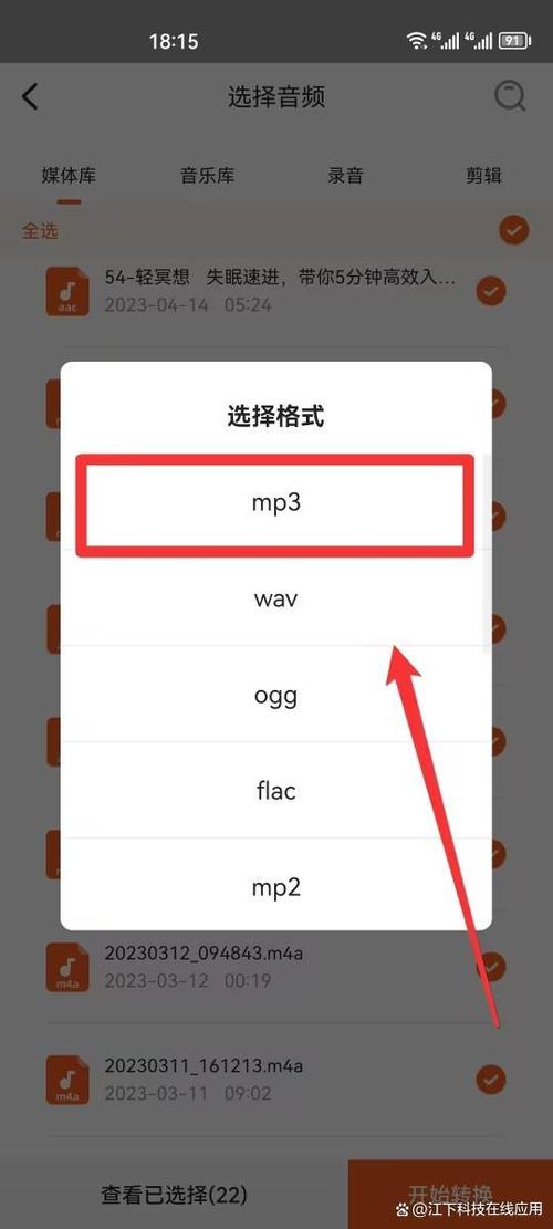音乐格式怎么转换mp3图标
