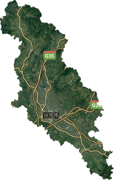 广东兴宁地图全图可放大