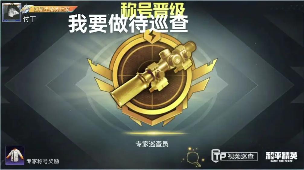 和平精英巡查员标准图标