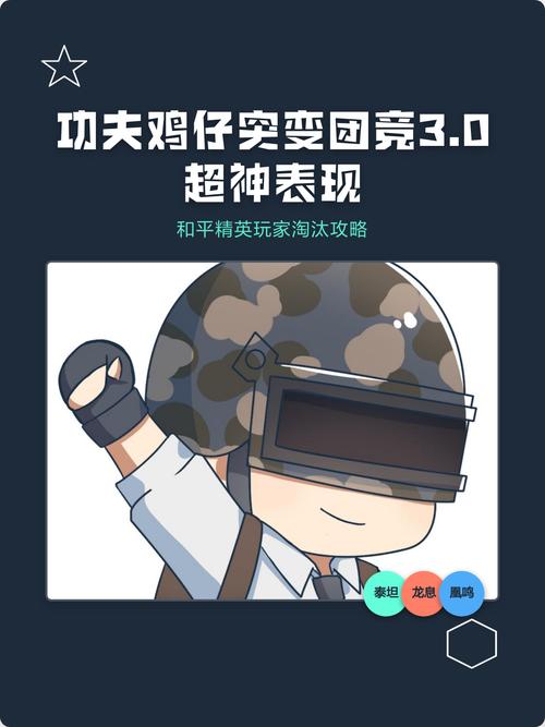 和平精英突变团竞3.0功夫鸡仔视频图标