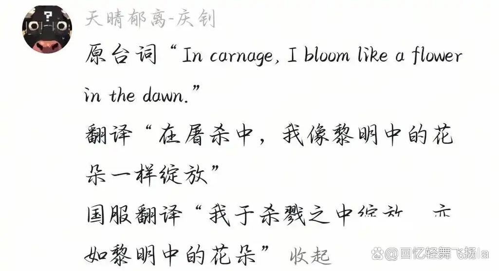 中文翻译