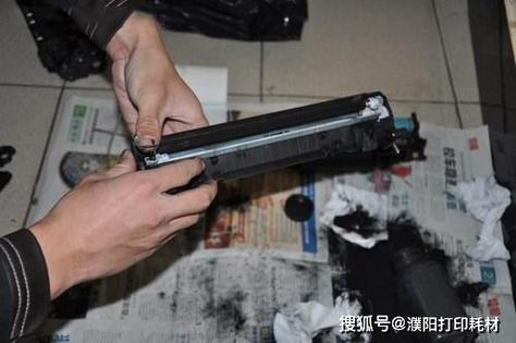 惠普m1005打印机加碳粉教程图标