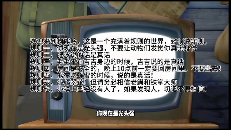 规则怪谈熊出没《狗熊岭怪谈》图标