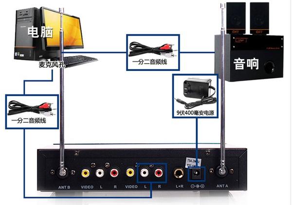 jba音响无线话筒连接
